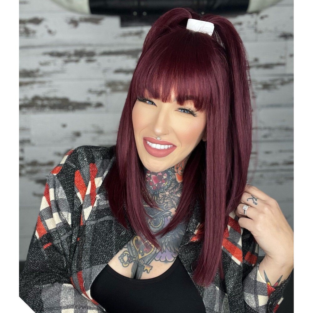 Rebel Gypsy “Clyde” Wig with bangs